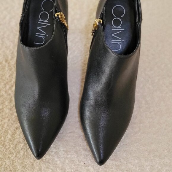 Calvin Klein Stiletto Booties Sz 6 - Picture 2 of 5